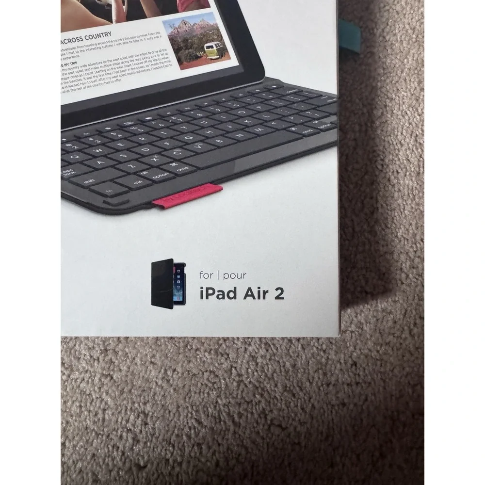 Logitech Type+ Folio Case, Integrated Keyboard for iPad Air 2,‎ 920-006912